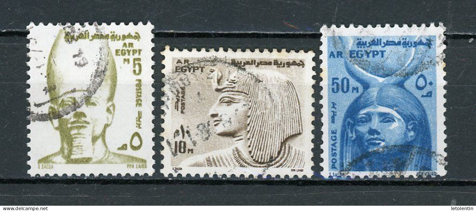 EGYPTE: PHARAON - N° Yt 925+926+927 Obli. - Oblitérés