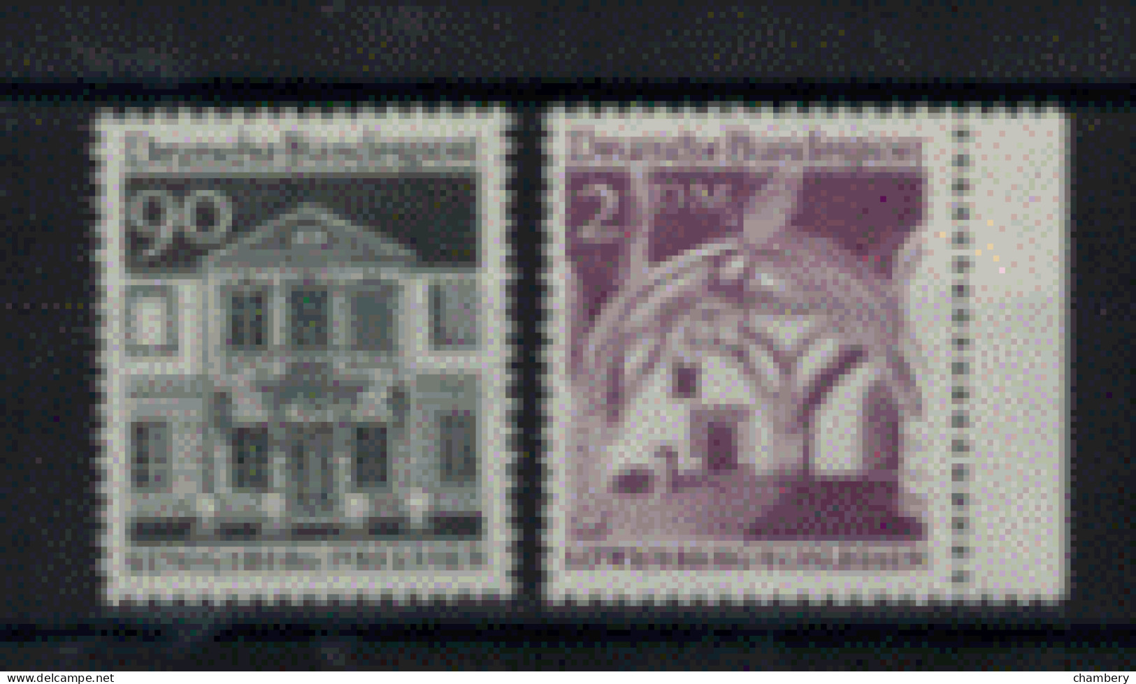 Allemagne Ouest - "Edifices Historiques" - Neufs 2** N° 359 + 362 De 1966 - Ungebraucht