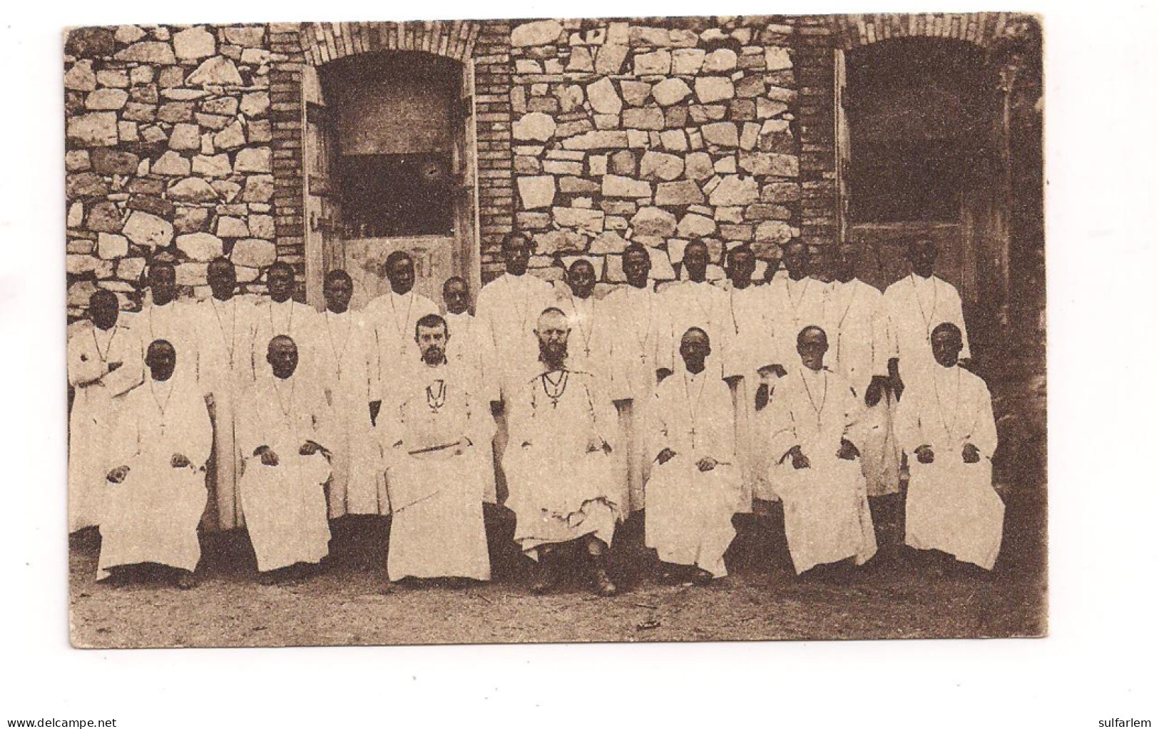Ruanda Urundi Carte Postale Du Grand Séminaire Des Missionnaires D'Afrique (Pères Blancs) - Autres & Non Classés