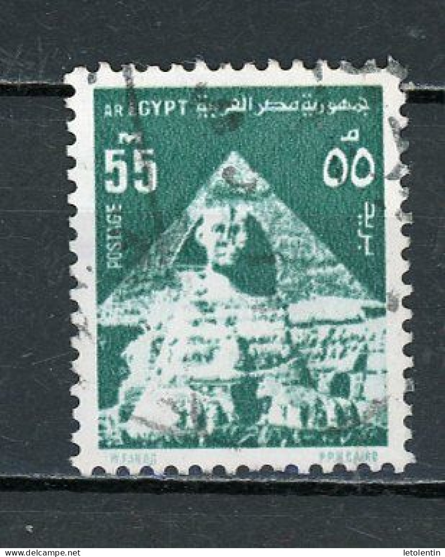 EGYPTE: MONUMENT - N° Yt 914 Obli. - Usati