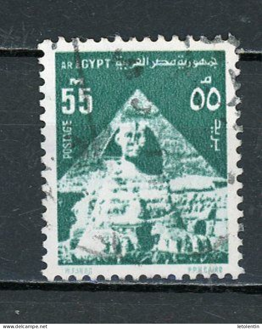 EGYPTE: MONUMENT - N° Yt 914 Obli. - Gebraucht