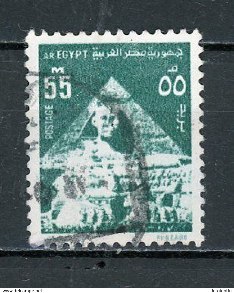 EGYPTE: MONUMENT - N° Yt 914 Obli. - Gebruikt