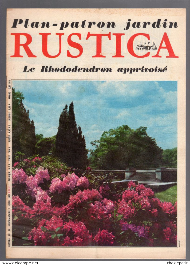 RUSTICA N°14 1967 Rhododendron Plantes Bulbe Traitement Arbres à Pépins Colmar - Giardinaggio