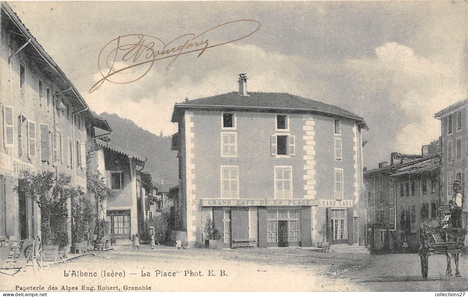 38-L'ALBENC-LA PLACE - L'Albenc