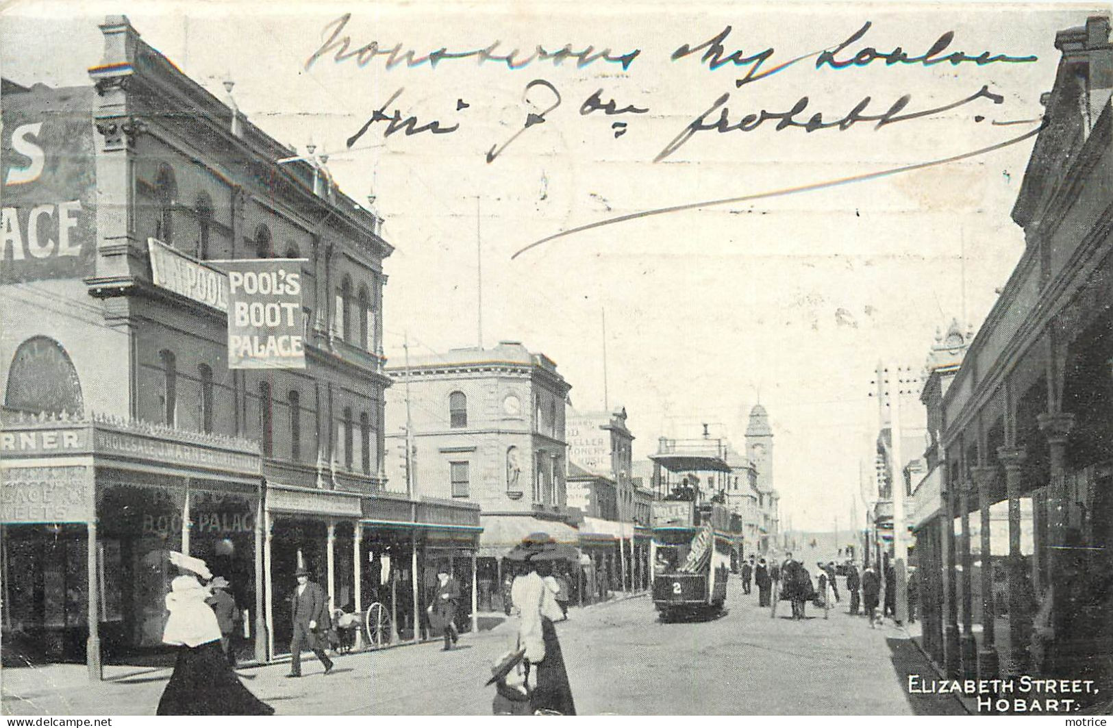 HOBART - Elizabeth Street. - Hobart