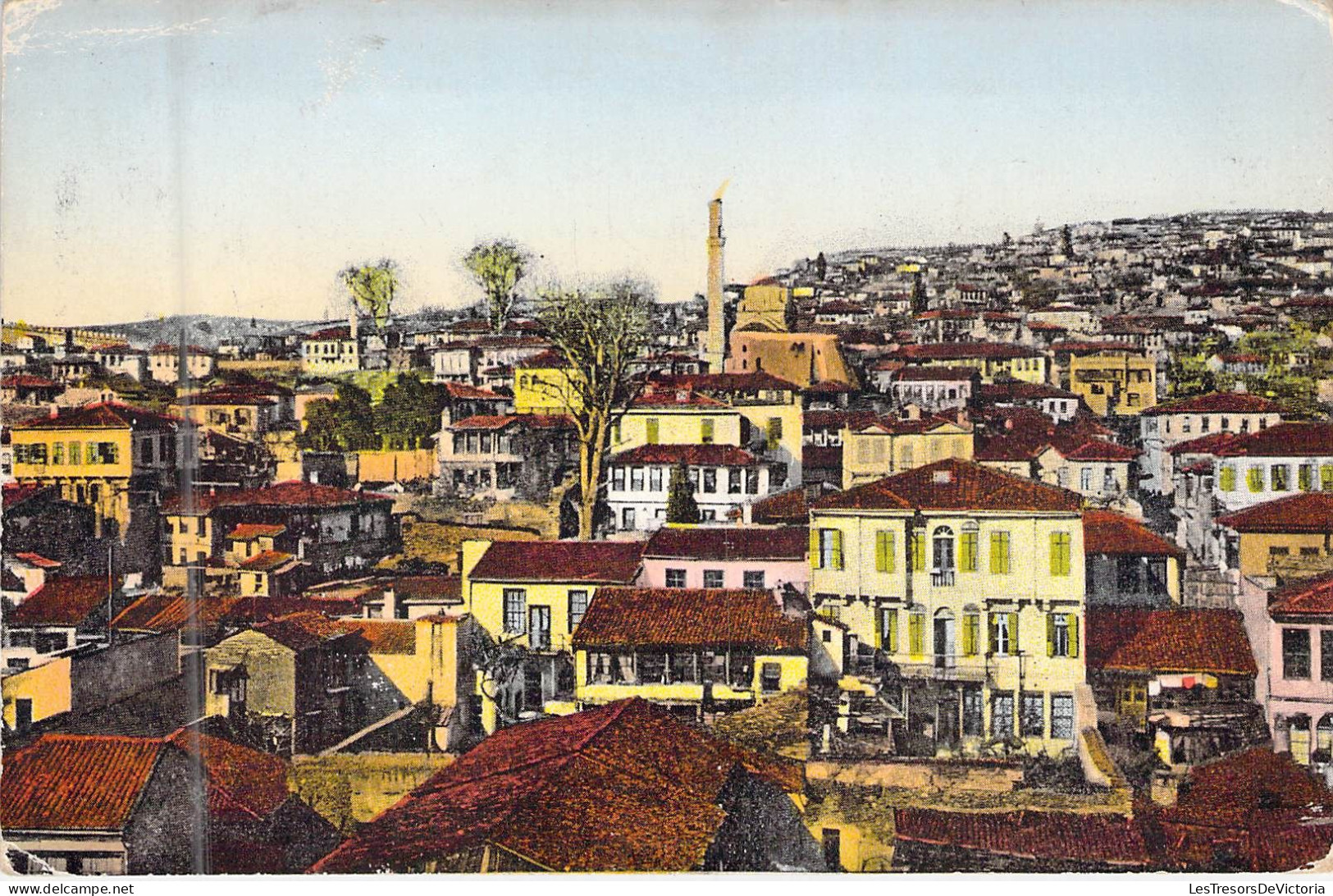 GRECE - SALONICA - Vue Panoramique - Carte Postale Ancienne - Grecia