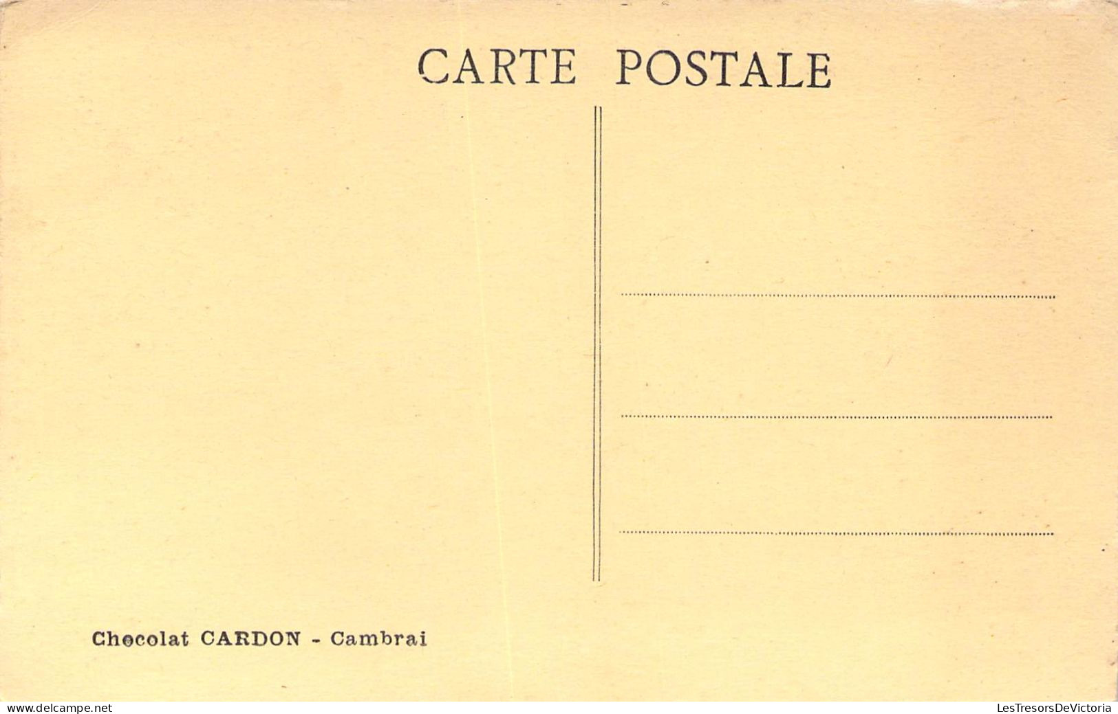 AFRIQUE - La Récolte Des Dattes Dans Le Sud - Publicité Chocolat CARDON Cambrai - Carte Postale Ancienne - Sin Clasificación