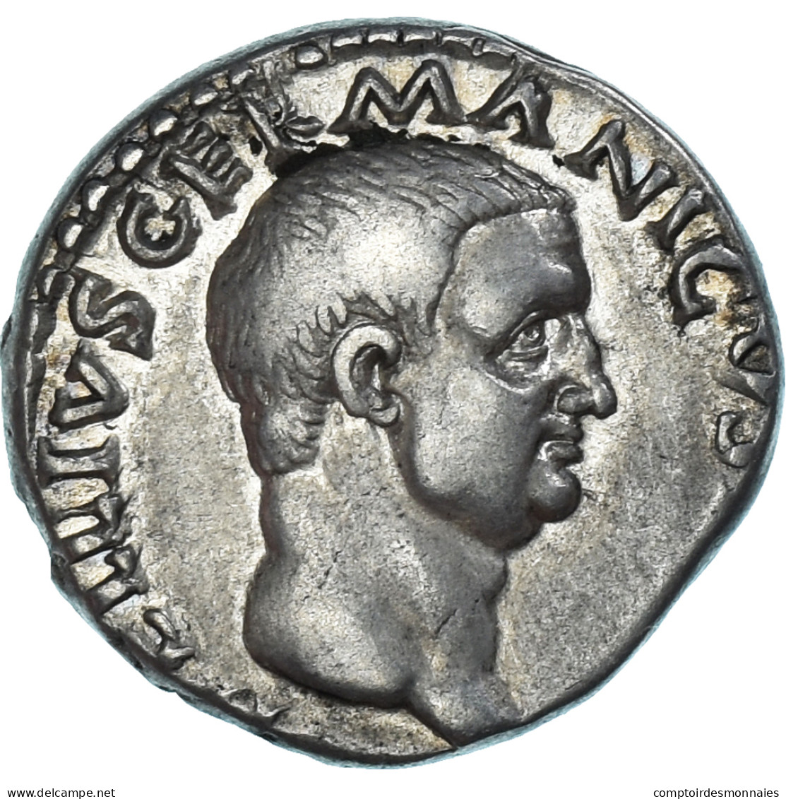 Monnaie, Vitellius, Denier, 69, Rome, TTB, Argent, RIC:I-66 Var. - Die Flavische Dynastie (69 / 96)