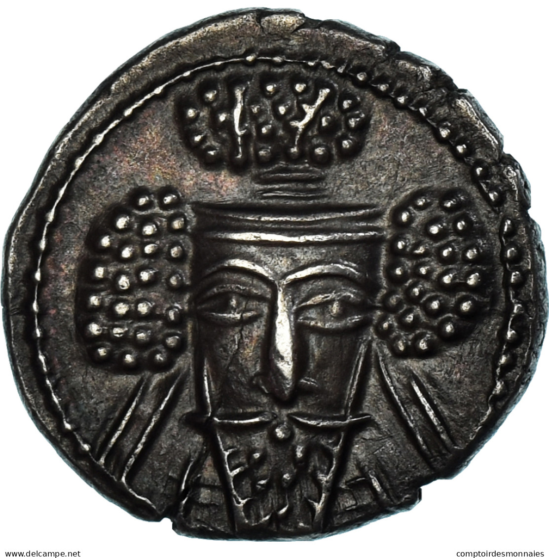 Monnaie, Royaume Parthe, Vologases V, Drachme, Ca. 191-208, Ecbatane, SUP - Oriental