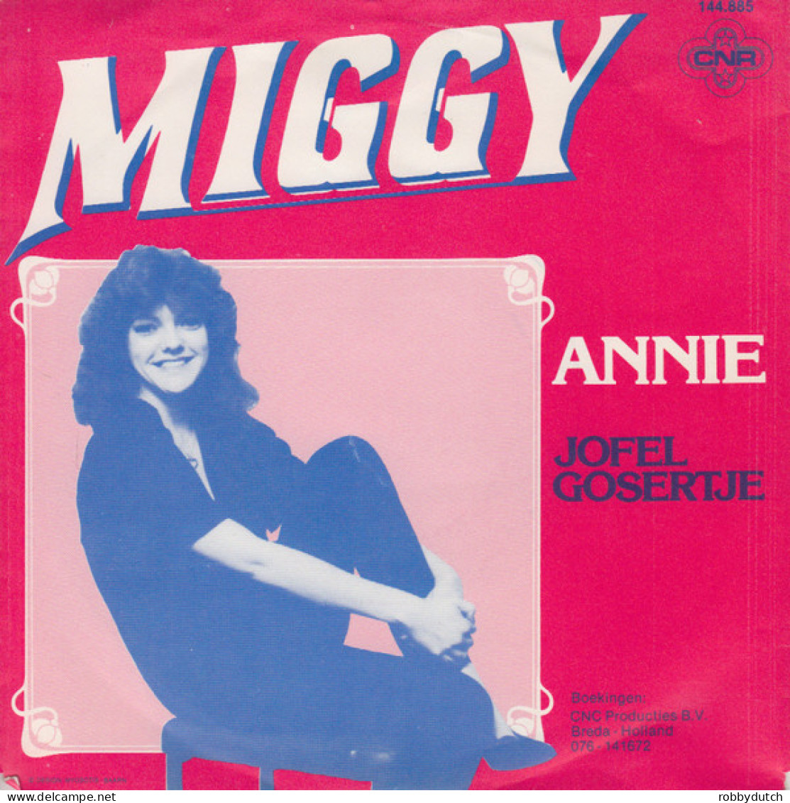 * 7" *  MIGGY - ANNIE (Holland 1981 EX-) - Autres - Musique Néerlandaise