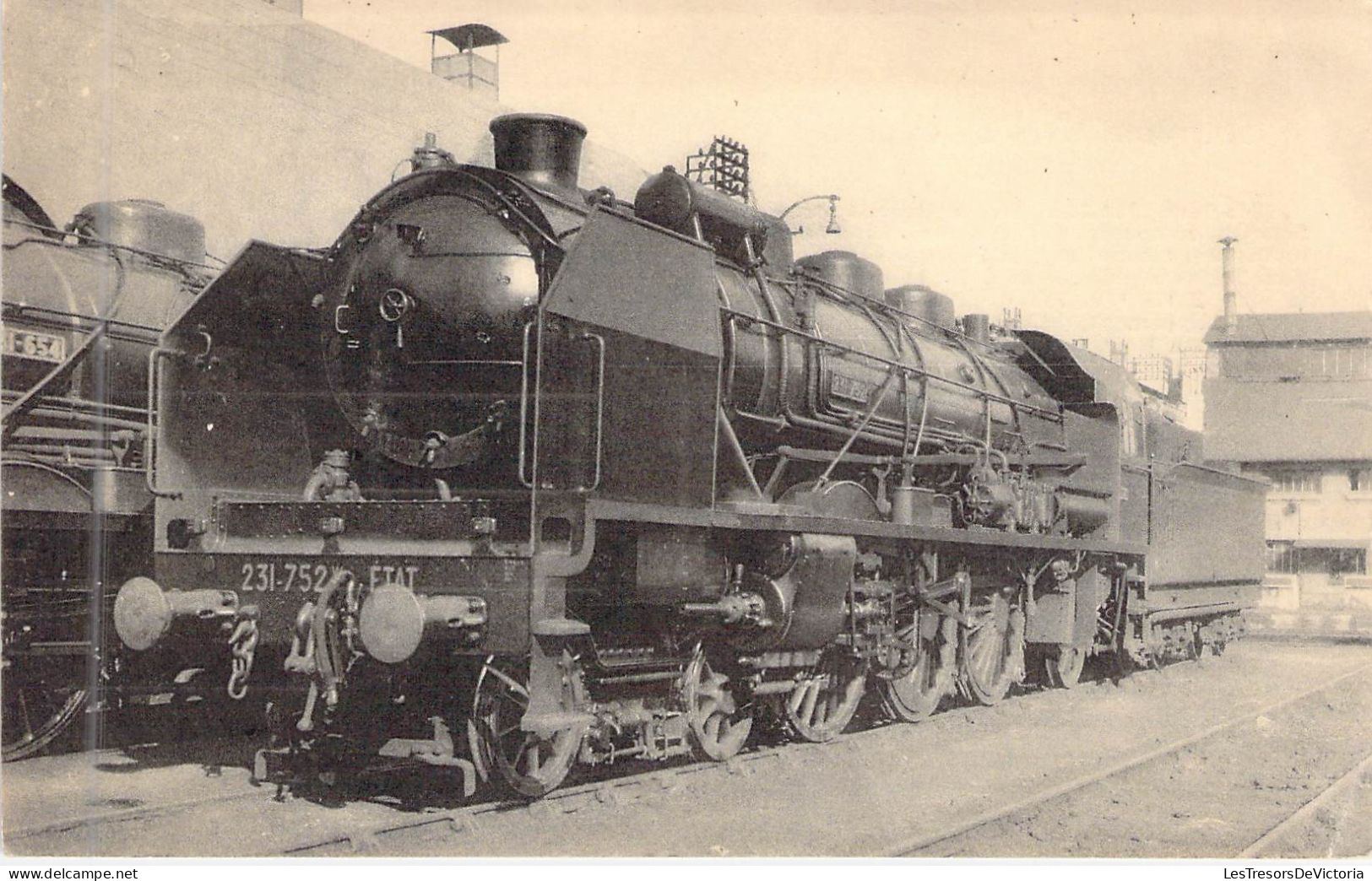 TRAINS - Locomotives De L'OUEST - Carte Postale Ancienne - Treinen