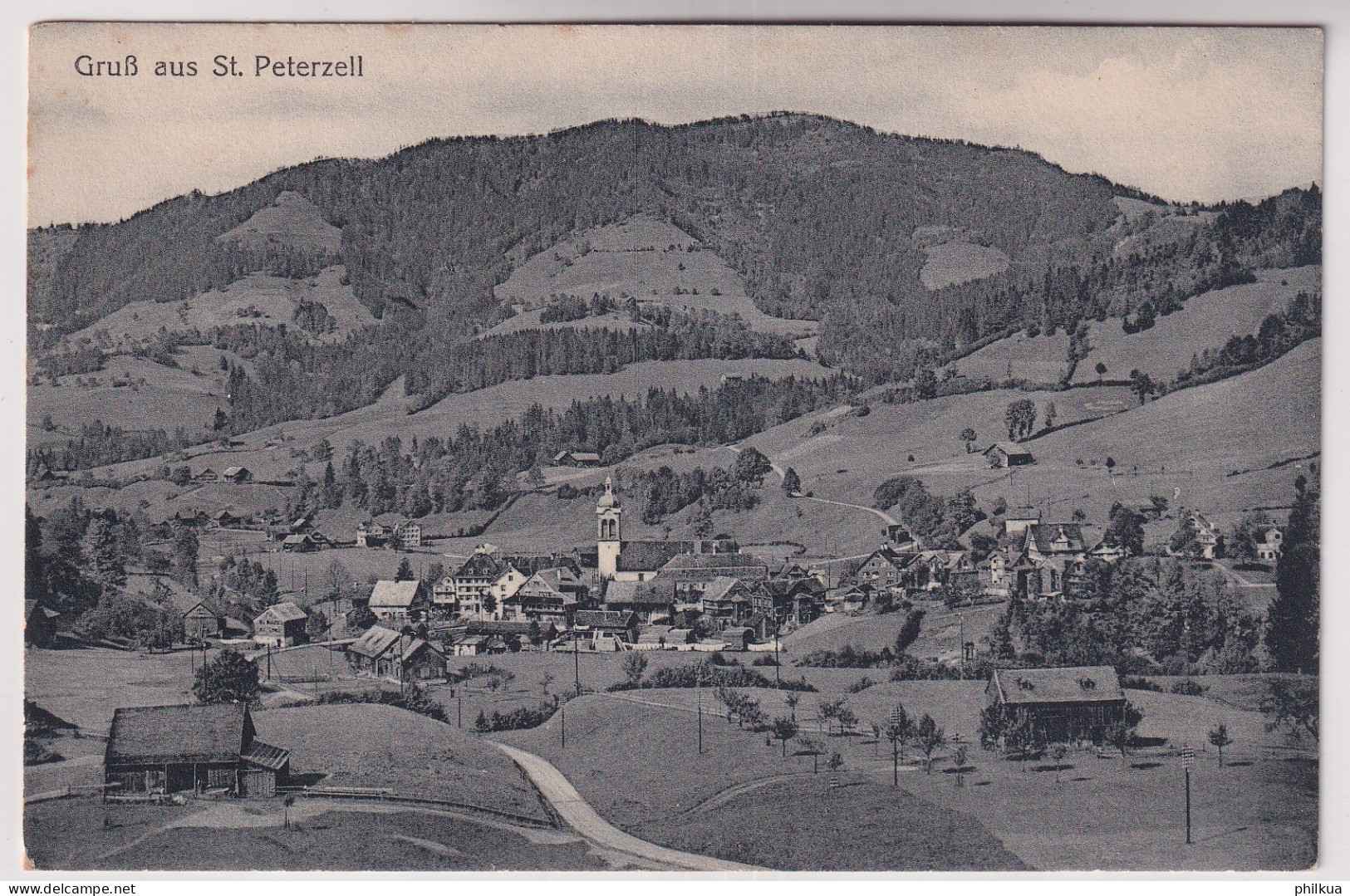 Gruss Aus St. Peterzell  - Verlag V. A. Lichtensteiger, Dietfurt - Lichtensteig