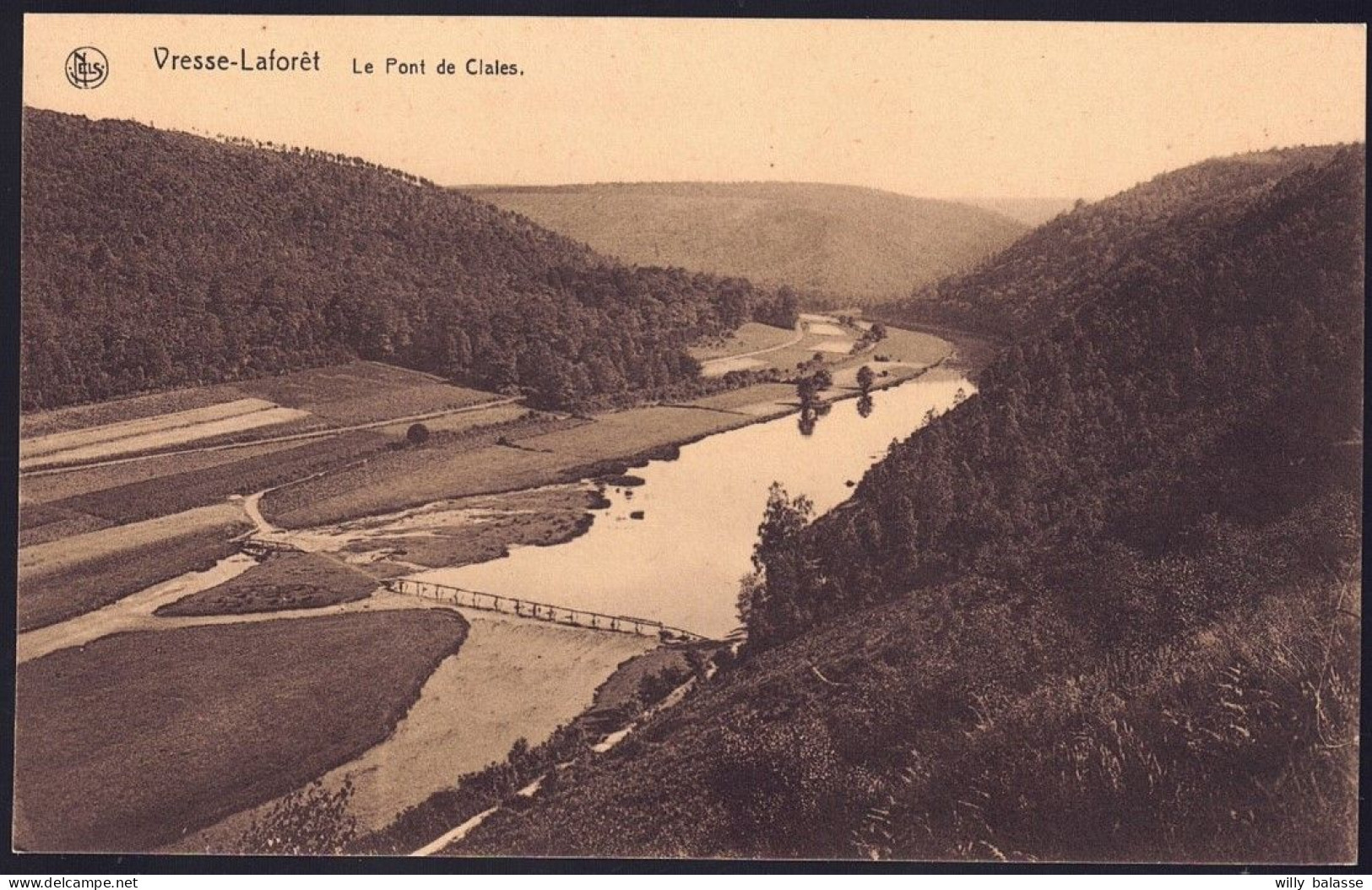 +++ CPA - VRESSE - LAFORET - Le Pont De Claies  // - Vresse-sur-Semois