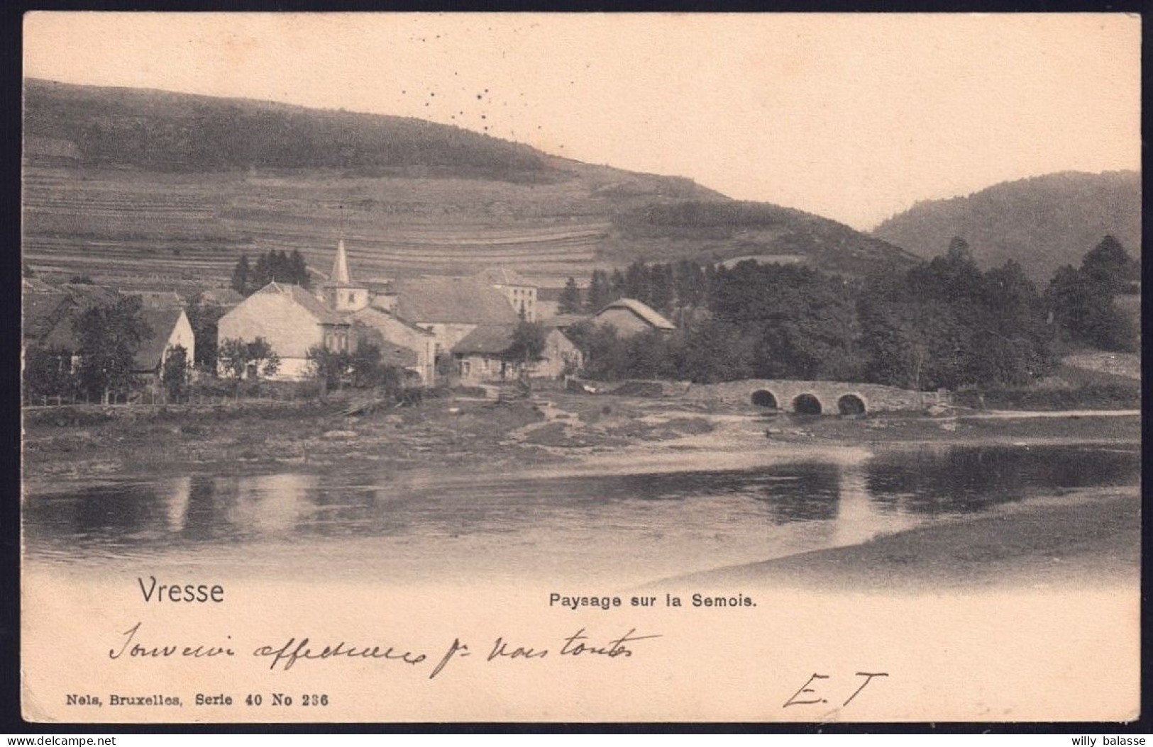 +++ CPA - VRESSE - Paysage Sur La Semois   // - Vresse-sur-Semois