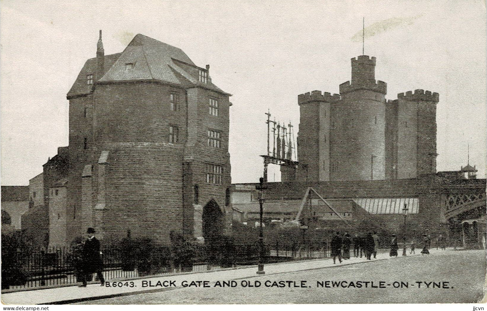 !! - Angleterre - Northumberland - Newcastle - Black Gate And Old Castle - Newcastle-upon-Tyne