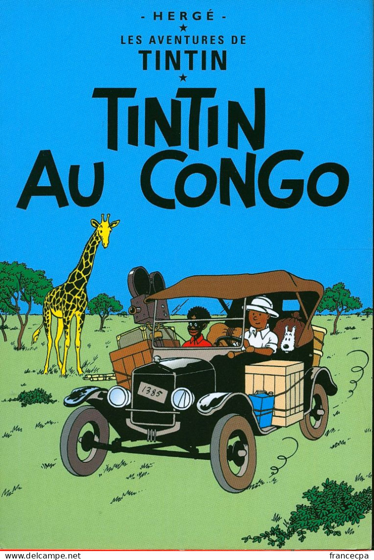 11478 - HERGE - LES AVENTURES DE TINTIN -   TINTIN AU CONGO - Hergé