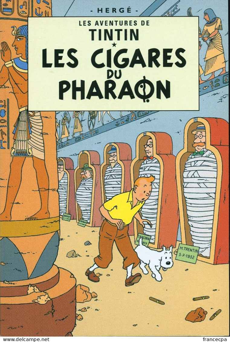 11480 - HERGE - LES AVENTURES DE TINTIN - LES CIGARES DU PHARAON - Hergé