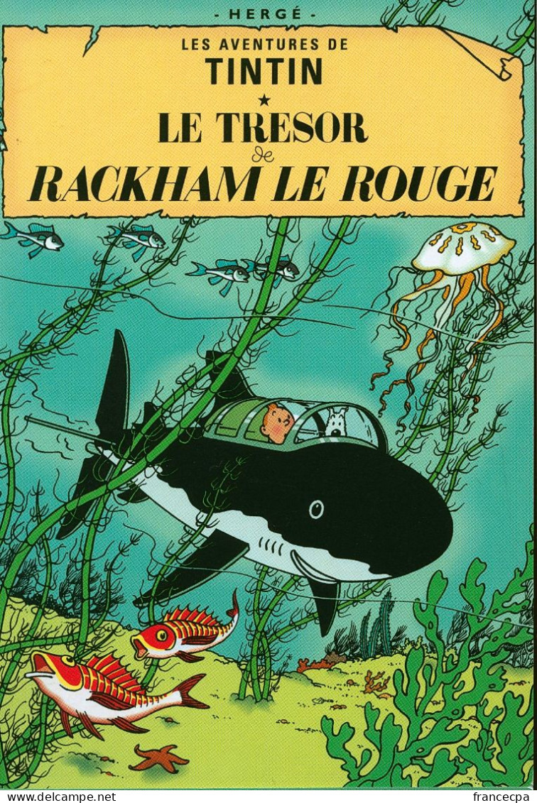 11490 - HERGE - LES AVENTURES DE TINTIN - LE TRESOR DE RACKHAM LE ROUGE - Hergé