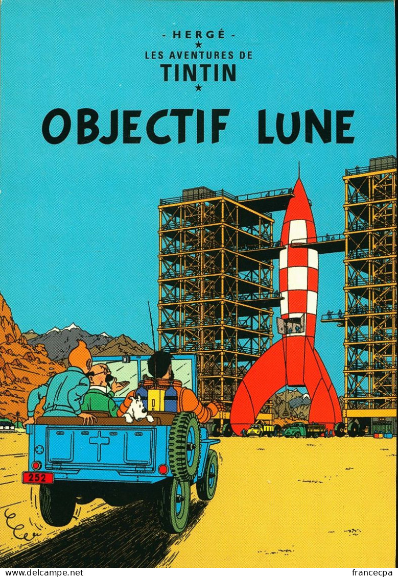 11493 - HERGE - LES AVENTURES DE TINTIN - OBJECTIF LUNE - Hergé