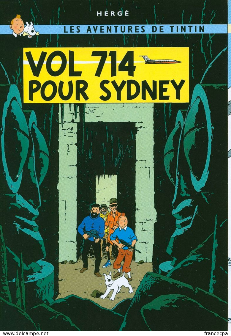 11495 - HERGE - LES AVENTURES DE TINTIN - VOL 714 POUR SYDNEY - Hergé