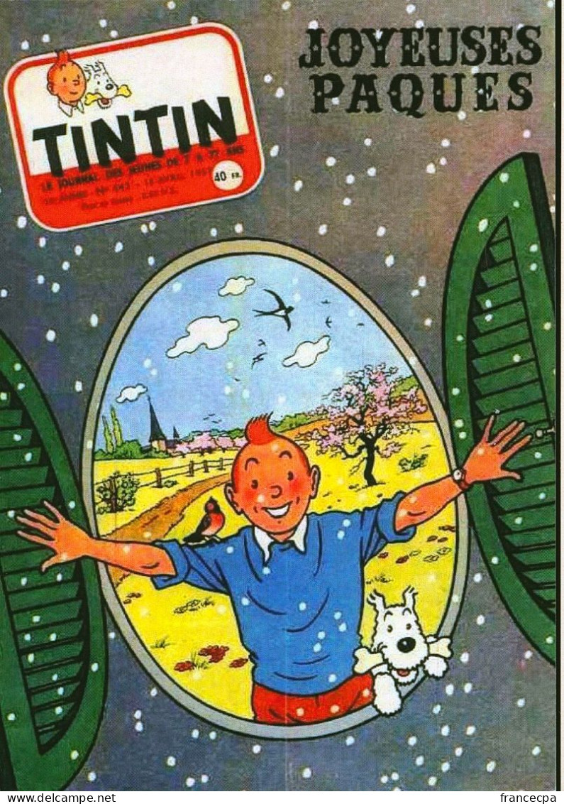 11503 - TINTIN - JOYEUSES PAQUES - Hergé