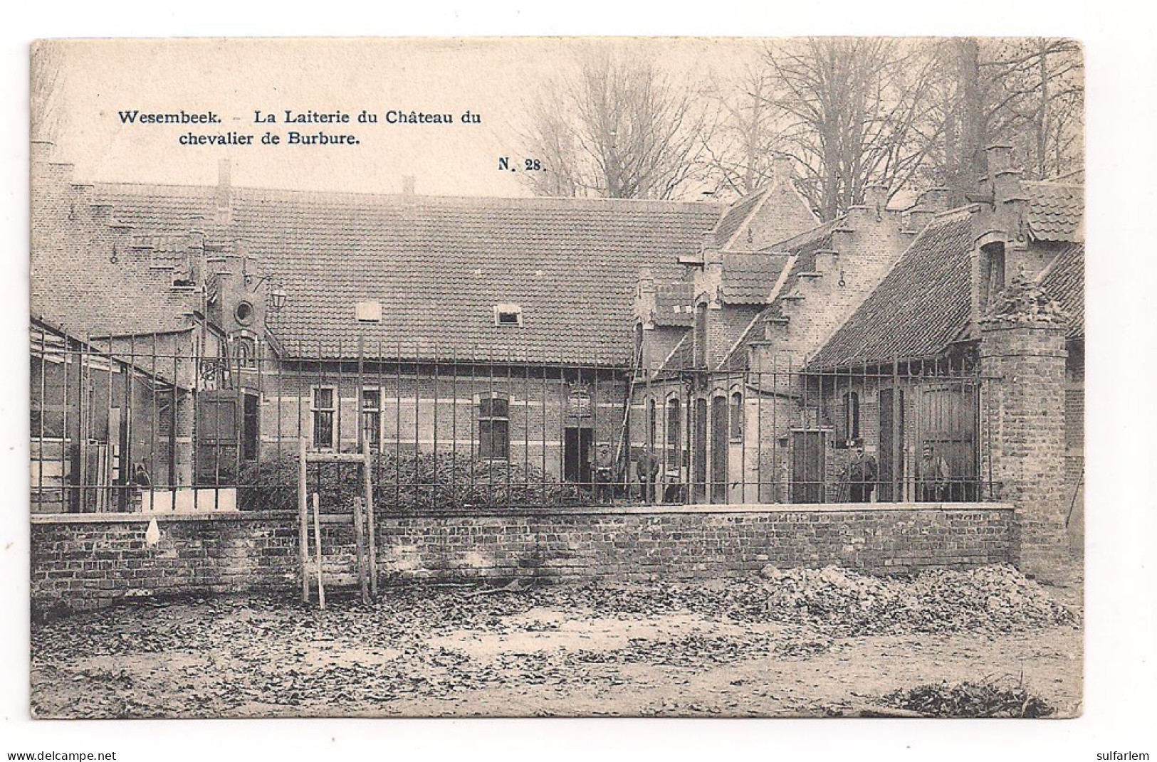 Carte Postale. WEZEMBEEK -OPPEM. Laiterie Du Chateau De Burbure. - Wezembeek-Oppem