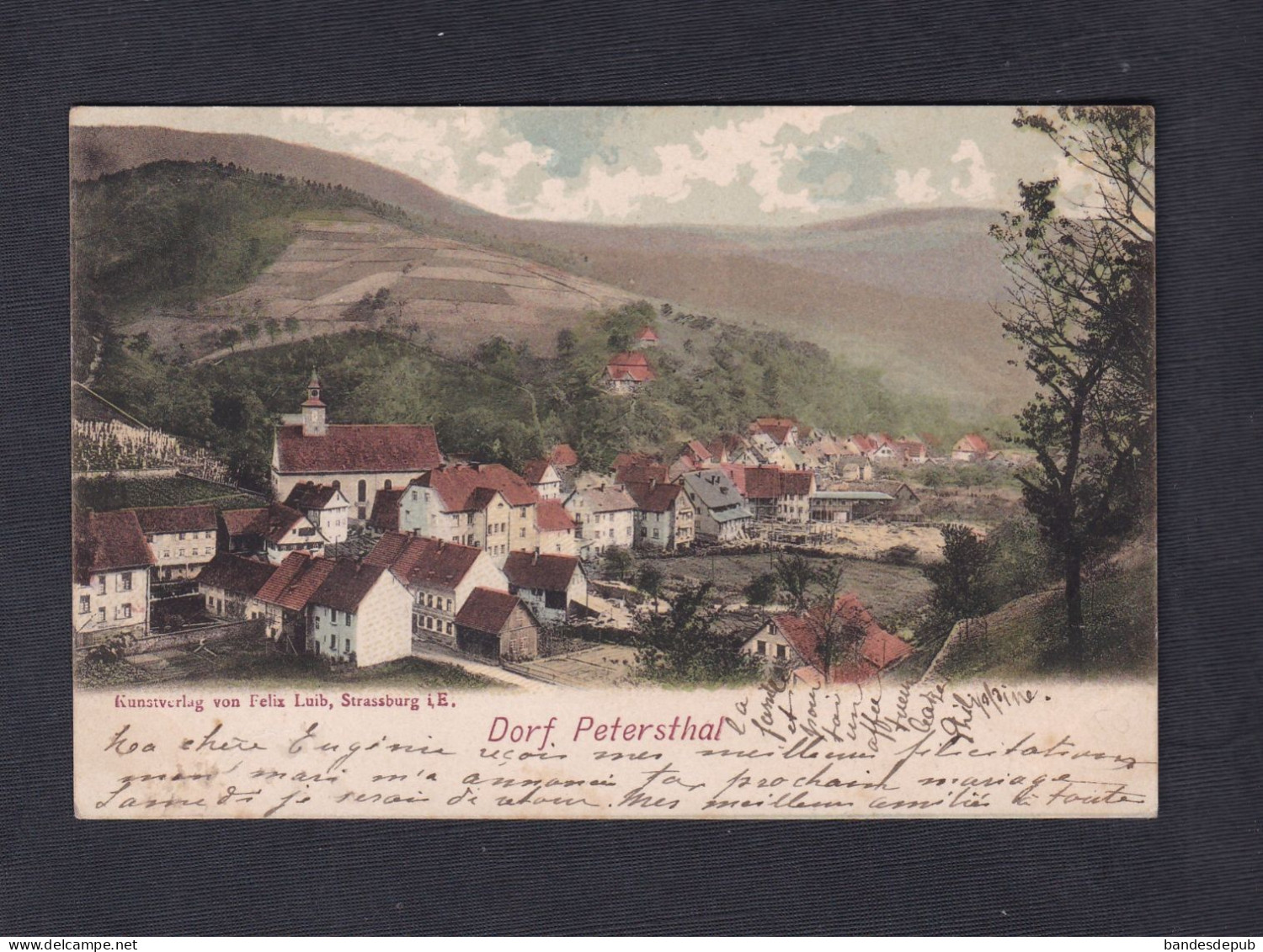 Vente Immediate AK Bad Peterstal Griesbach Dorf Petersthal  55195 - Bad Peterstal-Griesbach