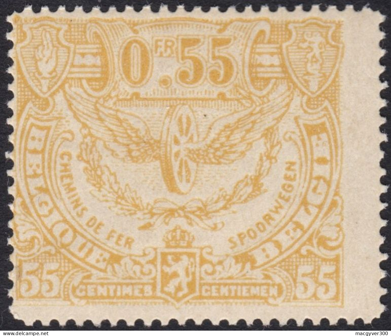 BELGIQUE, 1920, Chemins De Fer ( COB TR86 **) - Nuevos