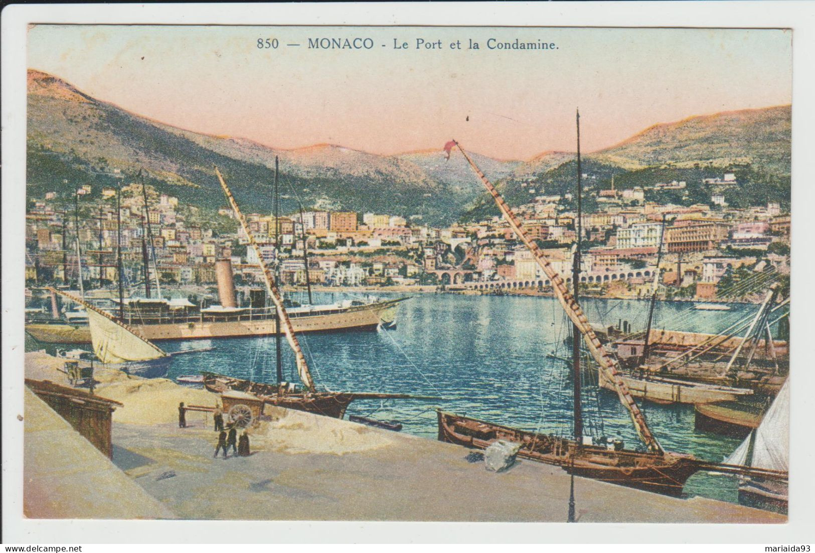 MONTE CARLO - PRINCIPAUTE DE MONACO - LE PORT ET LA CONDAMINE - La Condamine