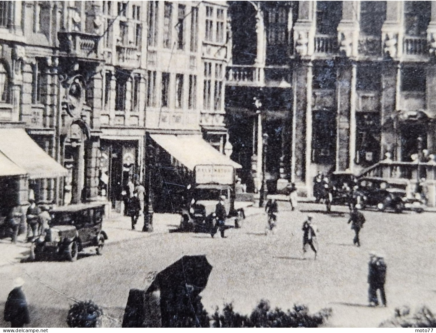 BELGIQUE - Bruxelles - Marché Au Fleurs La Grand'Place - Voitures - CPA Carte Postale Ancienne - Vers 1960 - Märkte