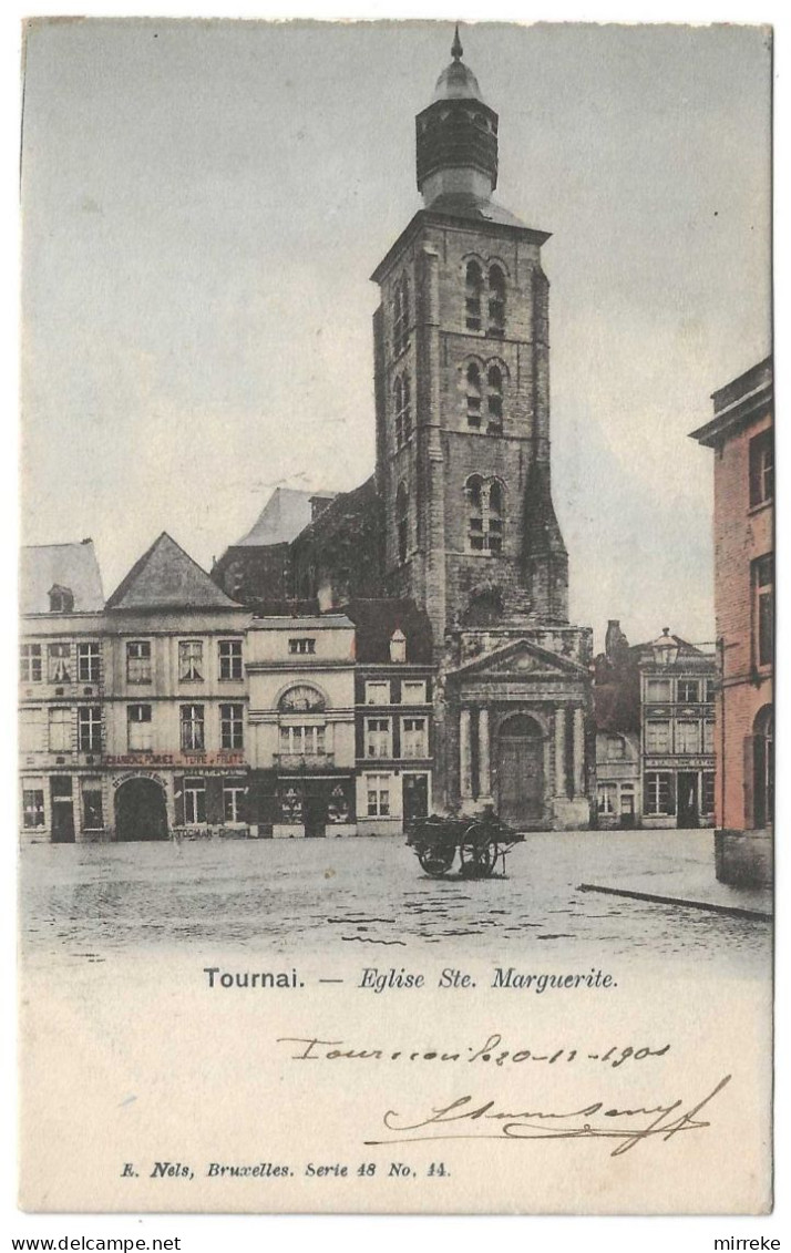 @D2@  -  TOURNAI  -  Eglise Ste. Marguerite  -  Zie / Voir Scan's - Doornik