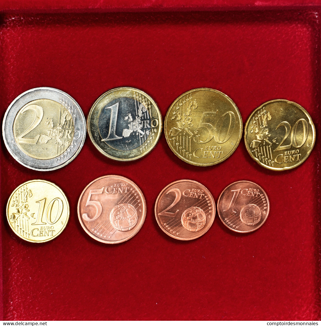 République D'Irlande, Euro-Set, 2003, Série De 8 Pièces Euro., SPL - Irland