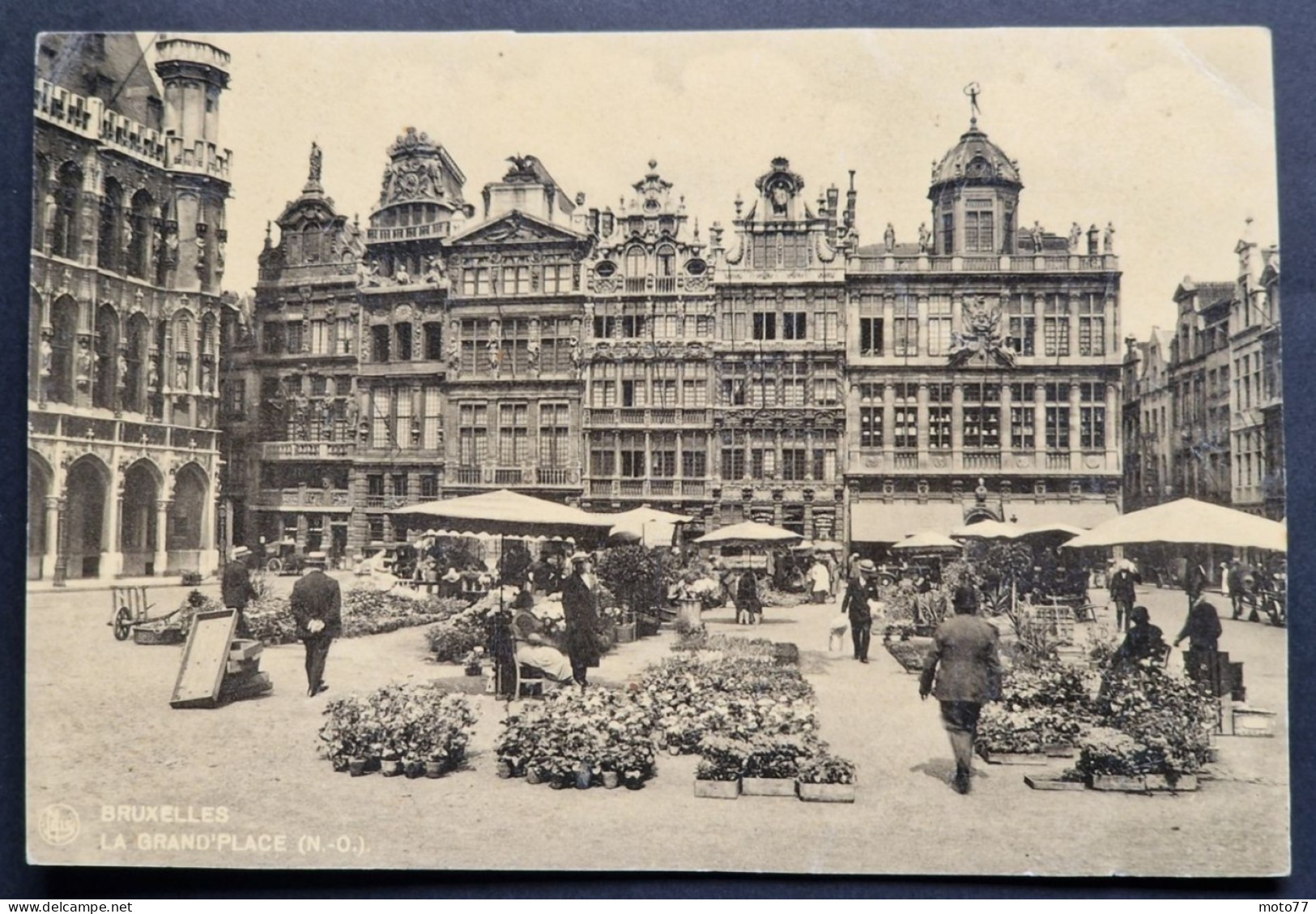 BELGIQUE - Bruxelles - Grand'place Marché Aux Fleurs - CPA Carte Postale Ancienne - Vers 1960 - Places, Squares