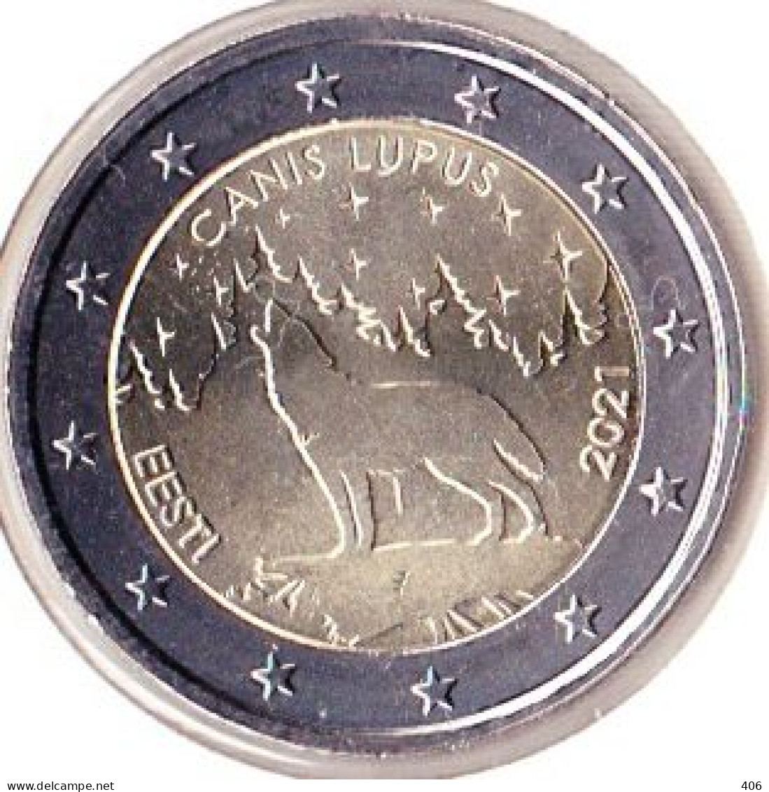 2 Euros Commémoratif Estonie 2021 - Estland