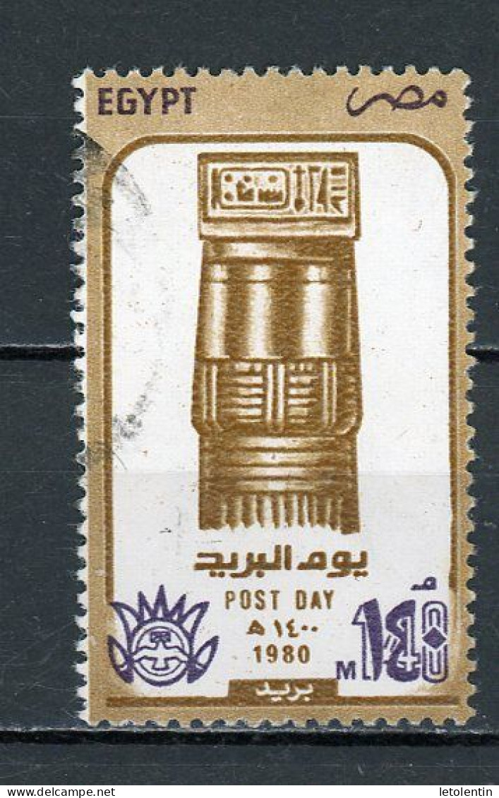 EGYPTE: JOURNÉE DE LA POSTE - N° Yt 1109 Obli. - Usati