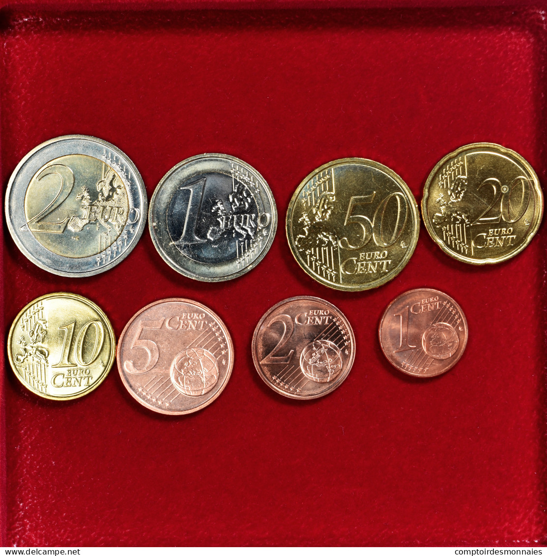 République D'Irlande, Euro-Set, 2012, Série De 8 Pièces Euro., SPL - Irlanda