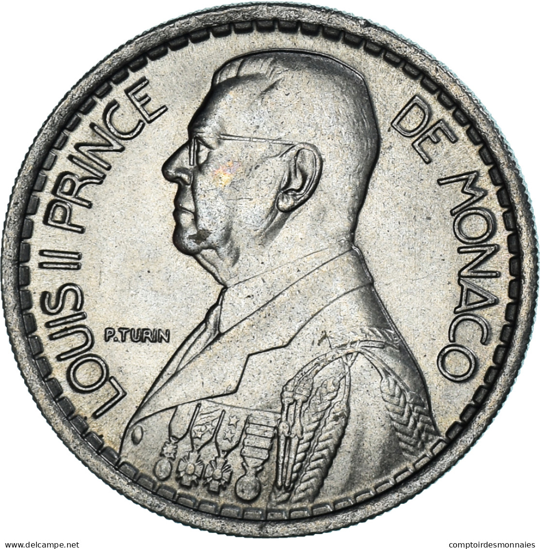 Monnaie, Monaco, Louis II, 10 Francs, 1946, Poissy, SUP, Cupro-nickel - 1922-1949 Louis II