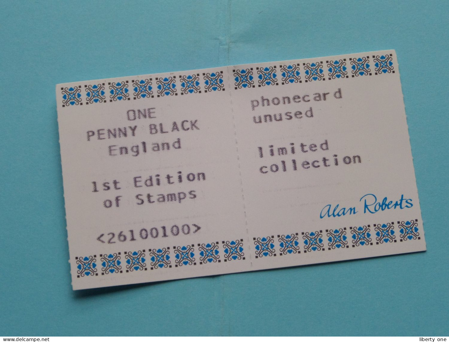 Great Britain > 1840 > One Penny Black > 1st Edit. Of Stamps ( Unused Phonecard Limit ) Anno 19?? ( See Scans ) ! - Sellos & Monedas