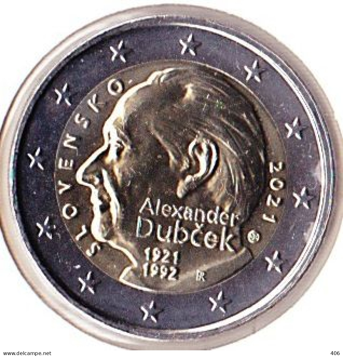 2 Euros Commémoratif Slovaquie 2021 - Eslovaquia