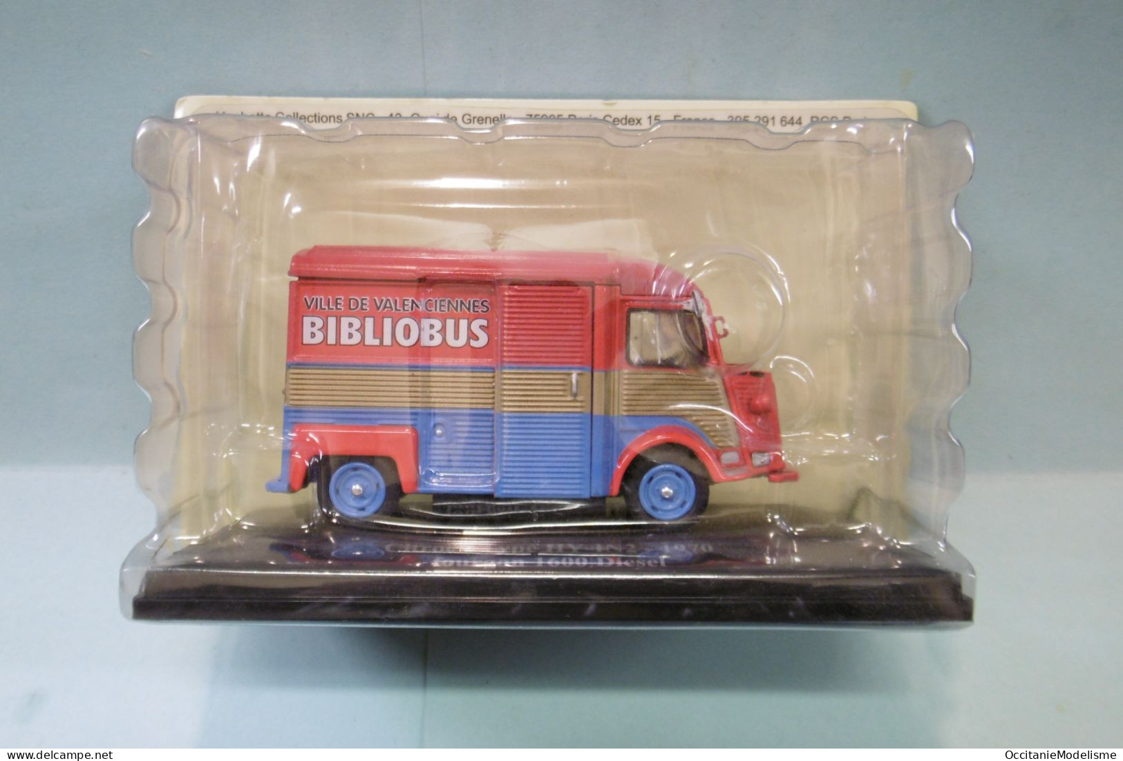 Eligor / Hachette - CITROEN TYPE HY-IN2 H 1970 Fourgon 1600 Diesel Bibliobus Neuf NBO 1/43 - Eligor