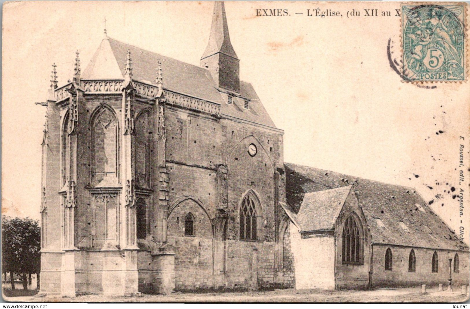 61 EXMES - L'église - Exmes