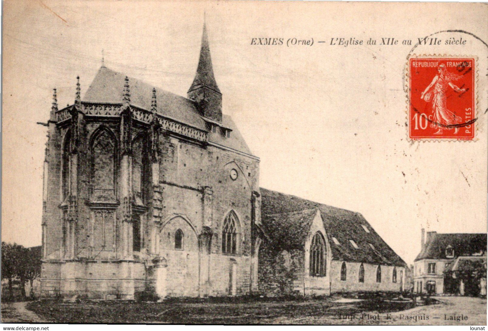 61 EXMES - L'église - Exmes