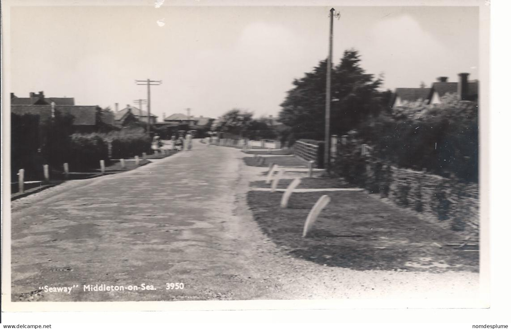 17706) England Middleton On Sea Seaway Real Photo RPPC - Arundel