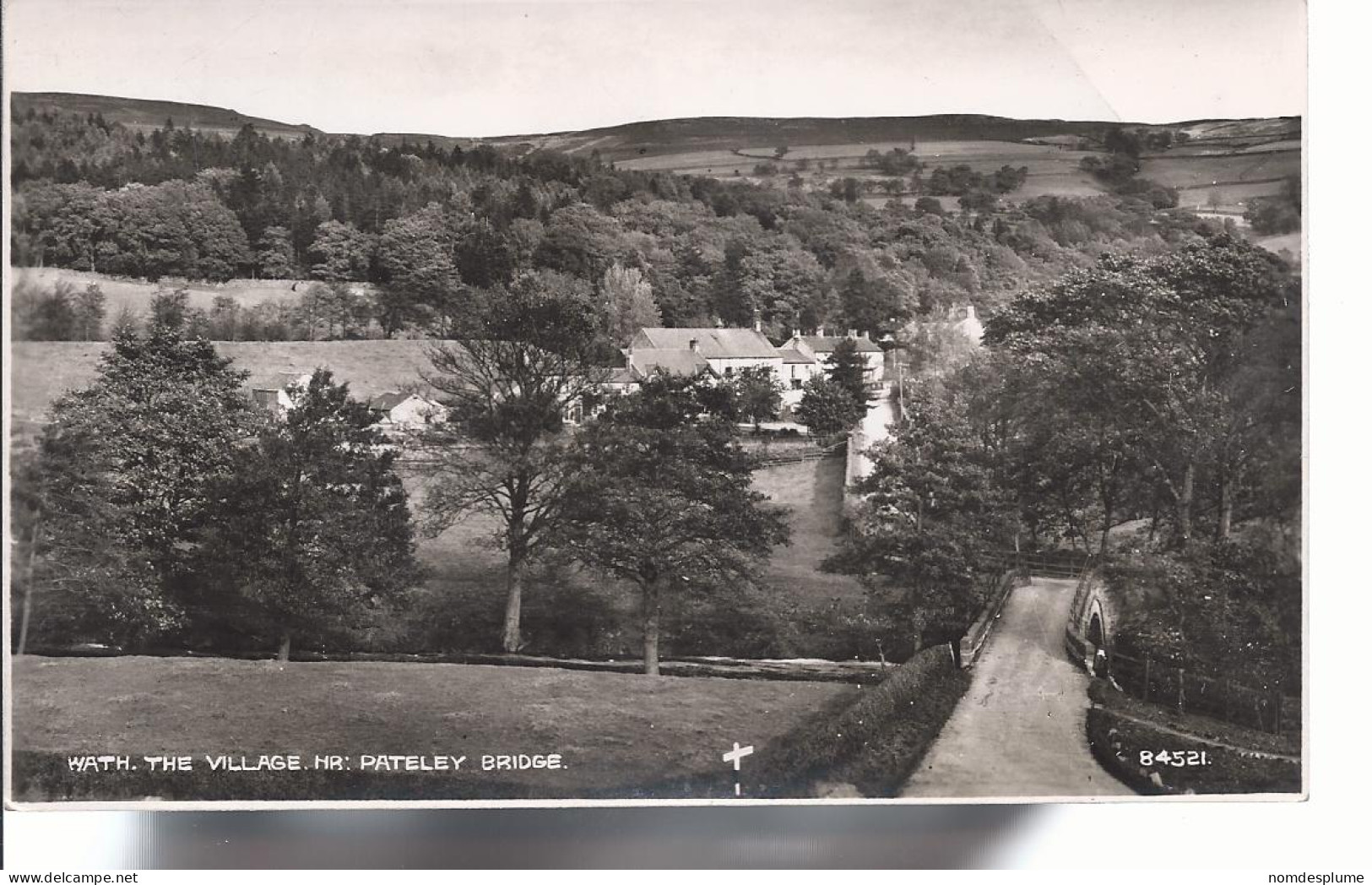 17708) England Wath Pateley Bridge Real Photo RPPC - Harrogate