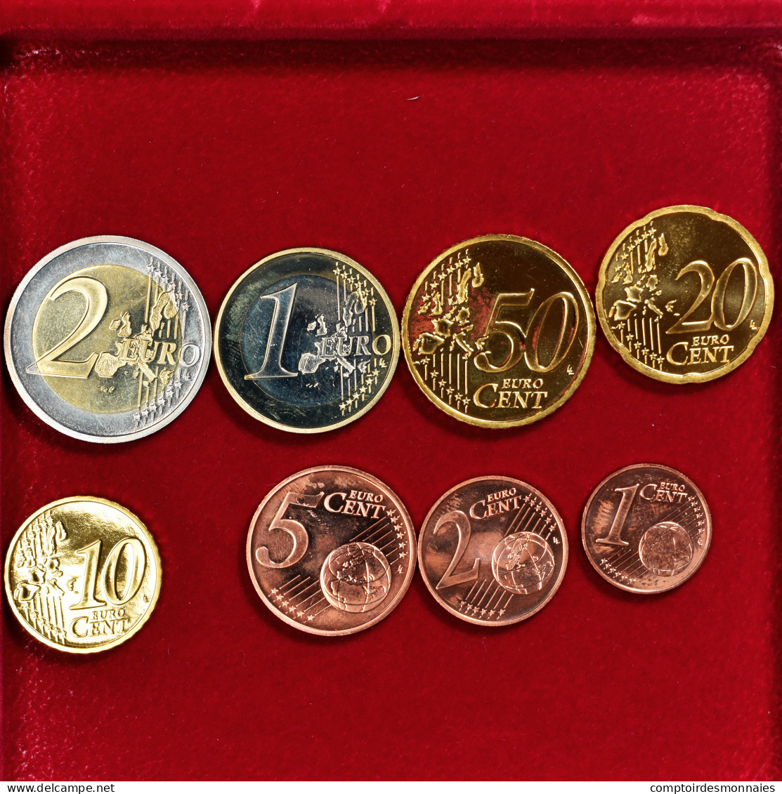 Autriche, Set Euros, 2003, Set 8 Monnaies Euro, SPL - Autriche