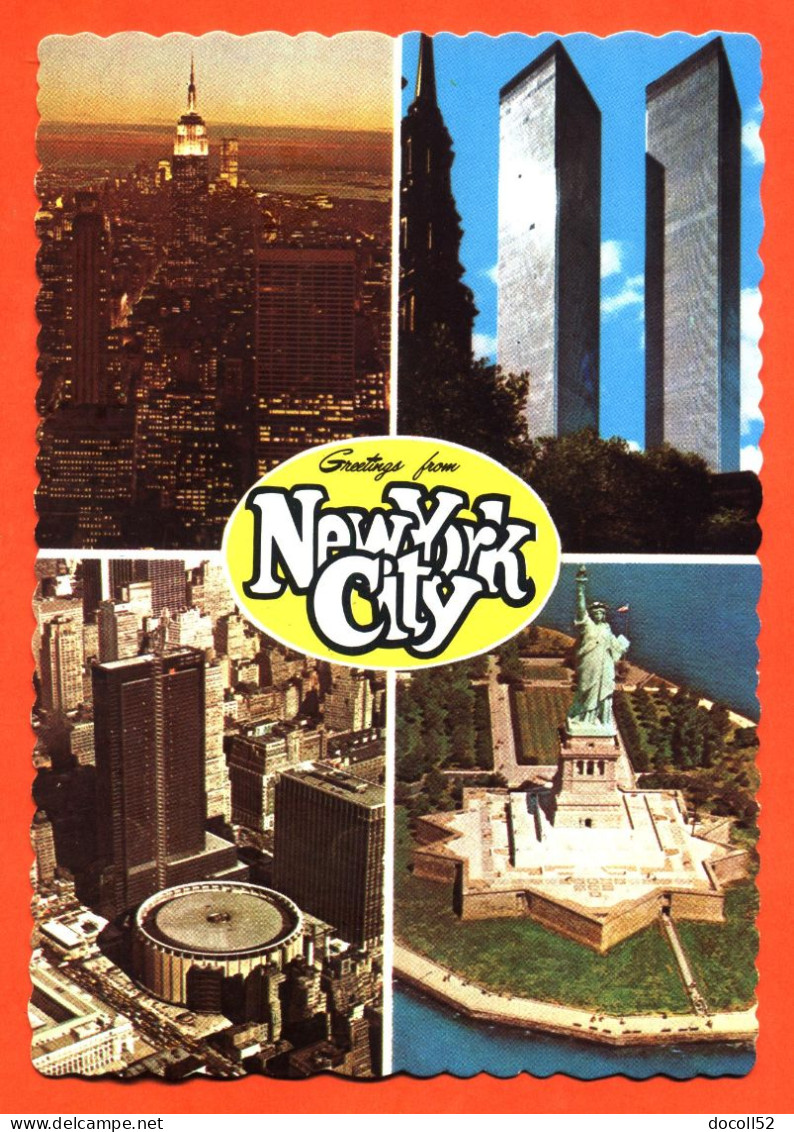 CPSM GF NEW YORK " New York City " World Trade Center - Mahattan - Manhattan
