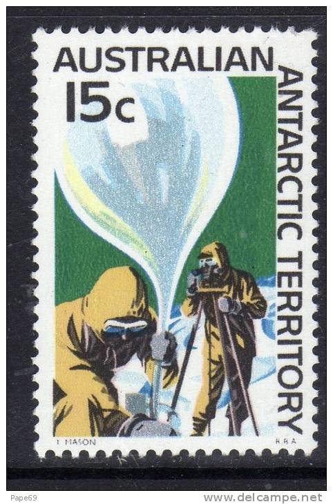 Antarctique Australien N° 14  XX  Série Courante : Ballon-sonde Sans Charnière TB - Andere & Zonder Classificatie