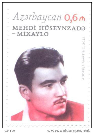 2013. Azerbaijan, M. Huseynzade, Hero Of WW II, Joint Issue With Slovenia, 1v, Mint/** - Aserbaidschan