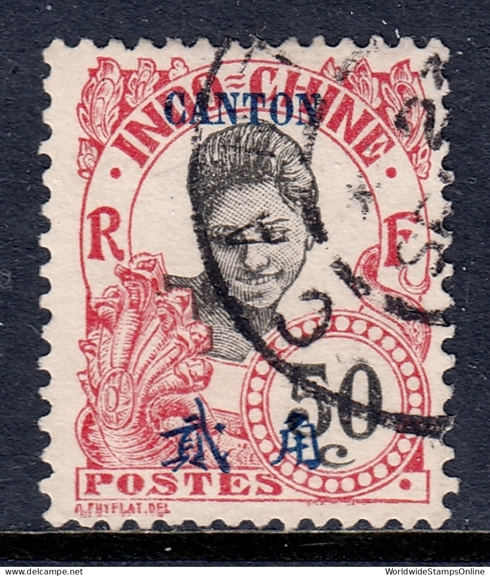 France (Offices In Canton) - Scott #59 - Used - SCV $8.50 - Oblitérés