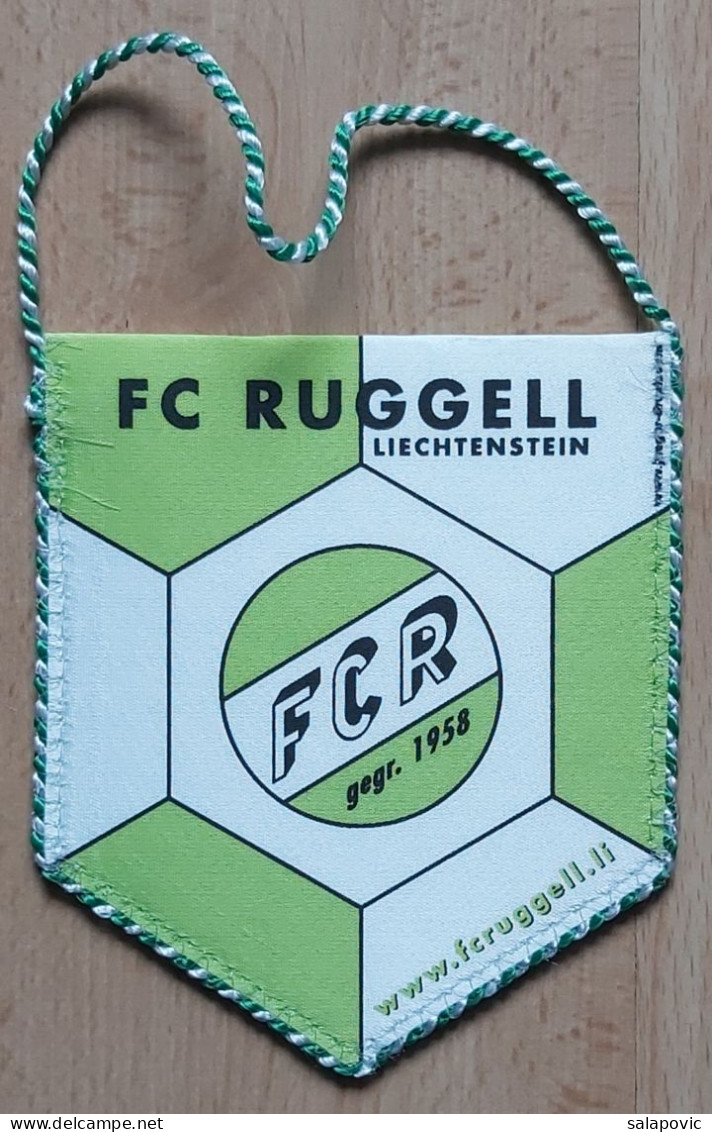 FC Ruggell  Liechtenstein, Football Club Soccer Fussball Calcio Futbol Futebol  PENNANT, SPORTS FLAG ZS 4/6 - Apparel, Souvenirs & Other